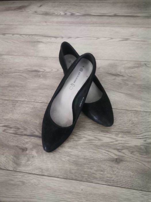 Buty na obcasie - klocku