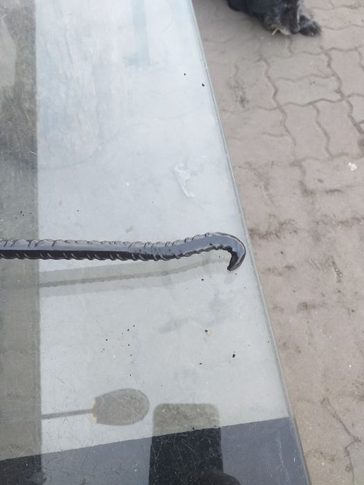 Haki hak do studzienek haftowana końcówka