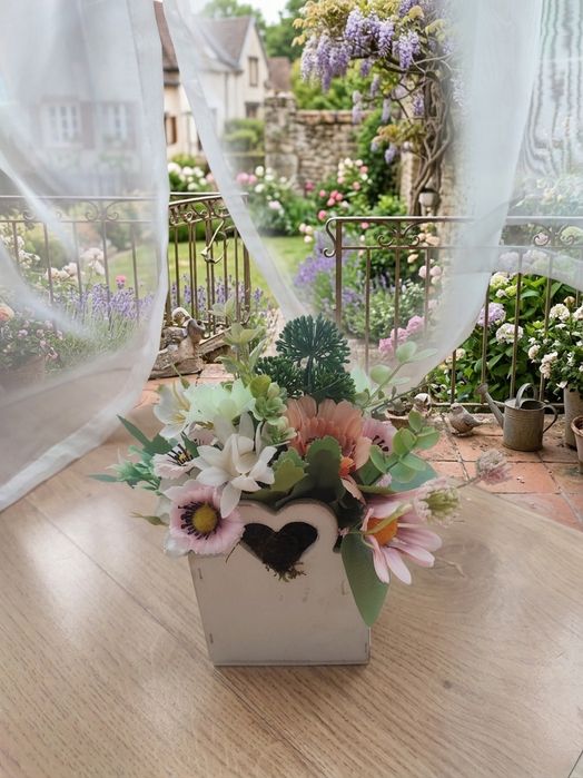 Kompozycja kwiatowa flower box