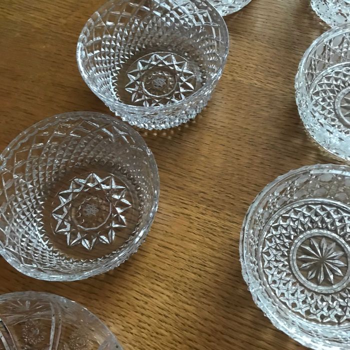 Zestaw kryształów Kryształy z PRL