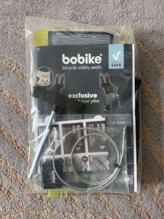 Fotelik rowerowy Bobike Exclusive Tour Plus
