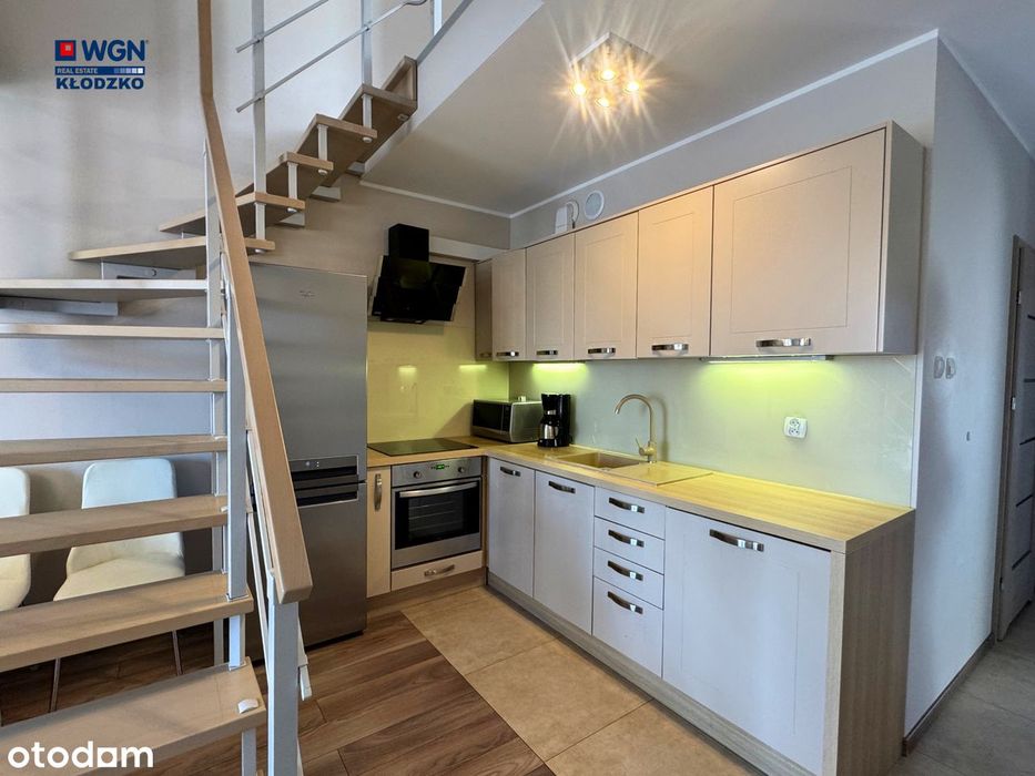 Apartament w uzdrowisku Polanica-Zdrój.