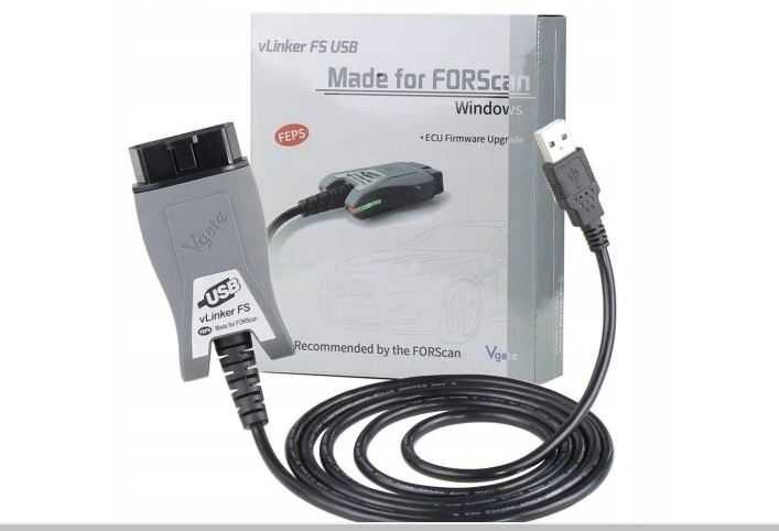 Przewód USB Vgate vLinker FS OBD2 Interfejs for-Scan FORD