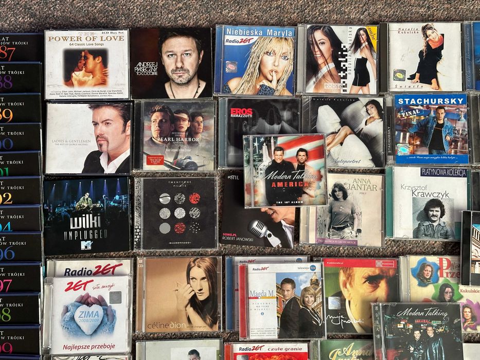 Kolekcja muzyki -muzyka, płyty cd, klasyczna, rozrywkowa