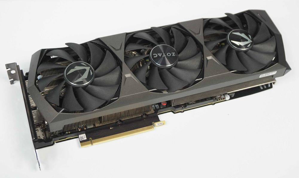 Karta graficzna RTX 3090 Zotac Trinity 24GB GDDR6X AI LLM CUDA PTM7950 RGB 4K GW 12M