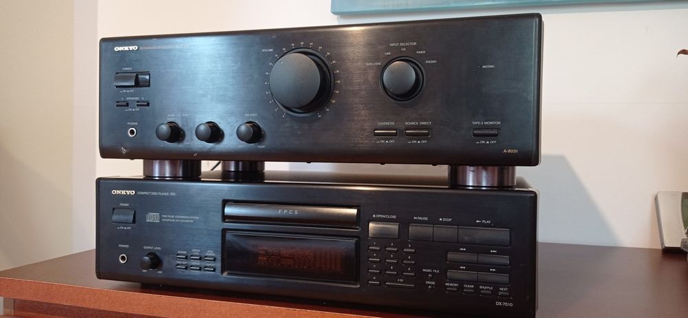 Zestaw ONKYO A 8031, DX 7510