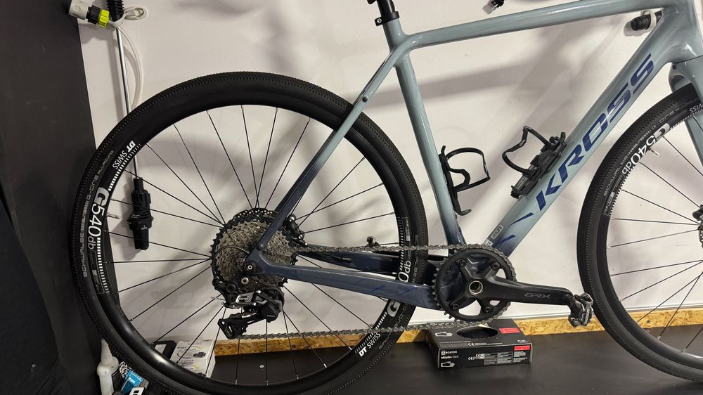 Kross Esker 7.0. 2024r. Rozmiar L. GRX 1x11. Carbon. Jak nowy. Gravel