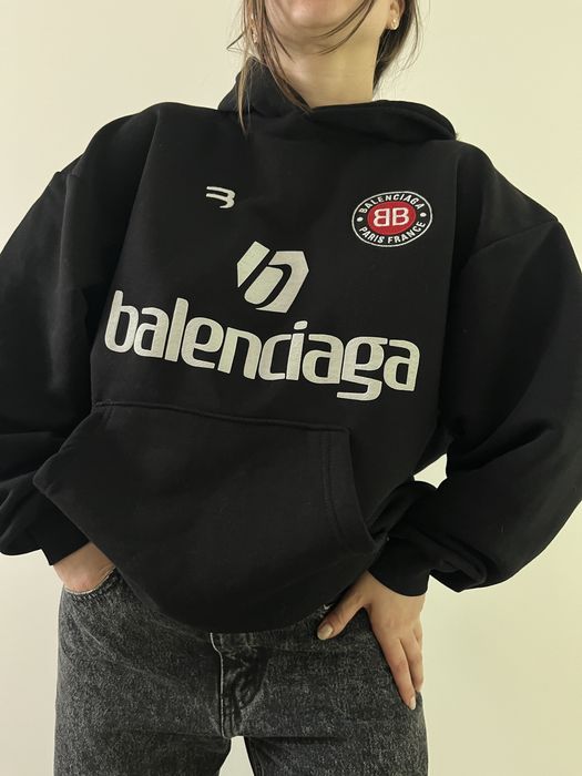 Bluza z kapturem Balenciaga  unisex oversize