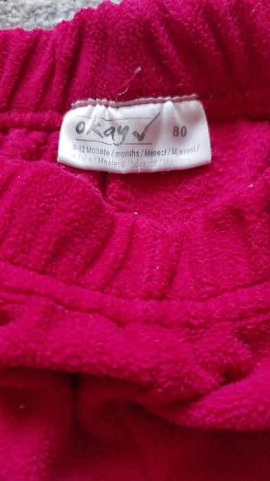 4x spodnie i legginsy rozm.80