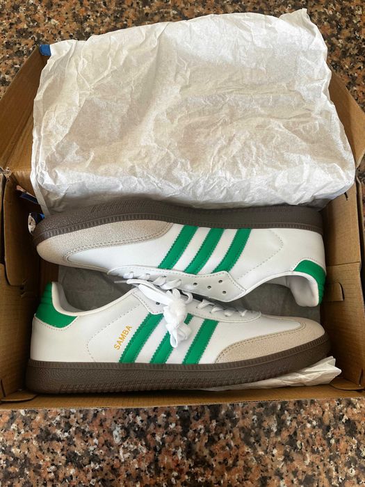 Samba OG white/green