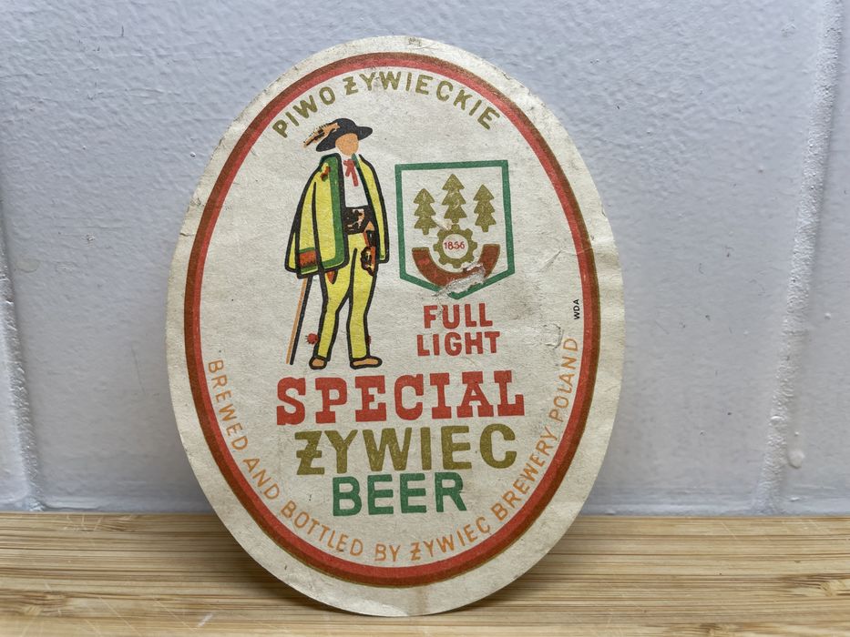 Etykieta Żywiec special