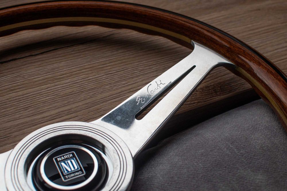 ORYGINALNA drewniana kierownica Nardi Torino Classic 365mm z Japonii