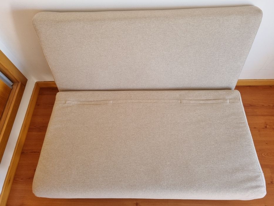 Sofá-cama de 2 lugares, como novo
