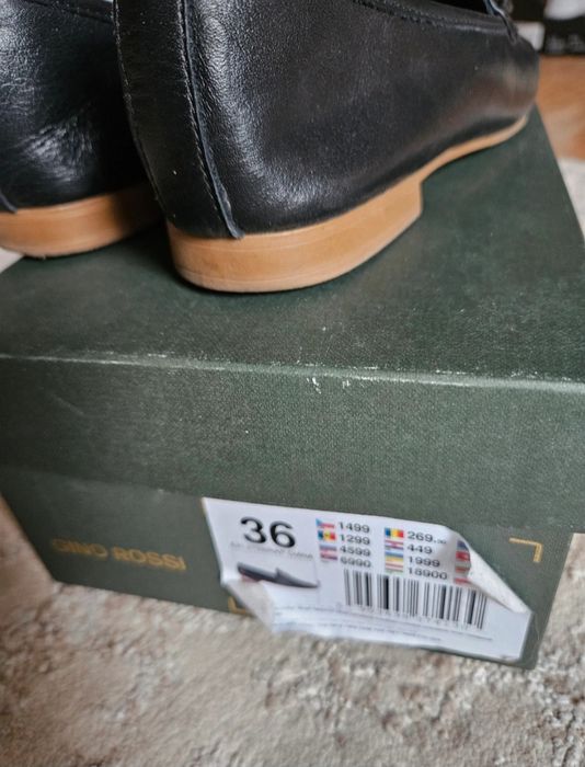 Buty Gino Rossi loafersy, mokasyny