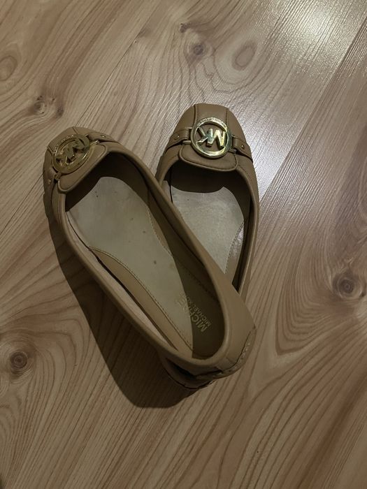 Brązowe balerinki Michael Kors