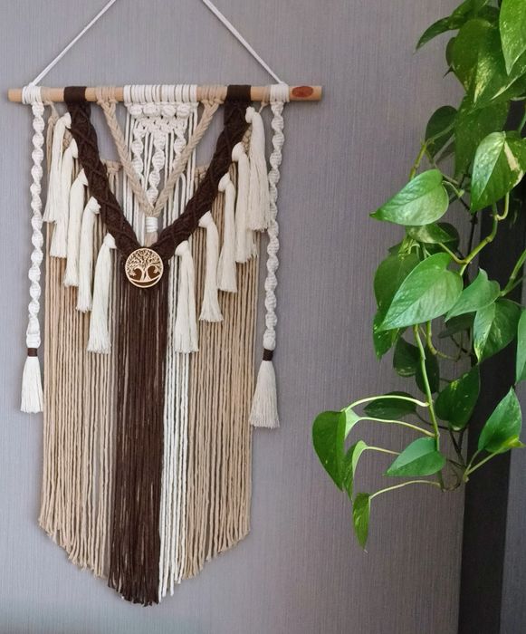 Makrama  Boho na ścianę