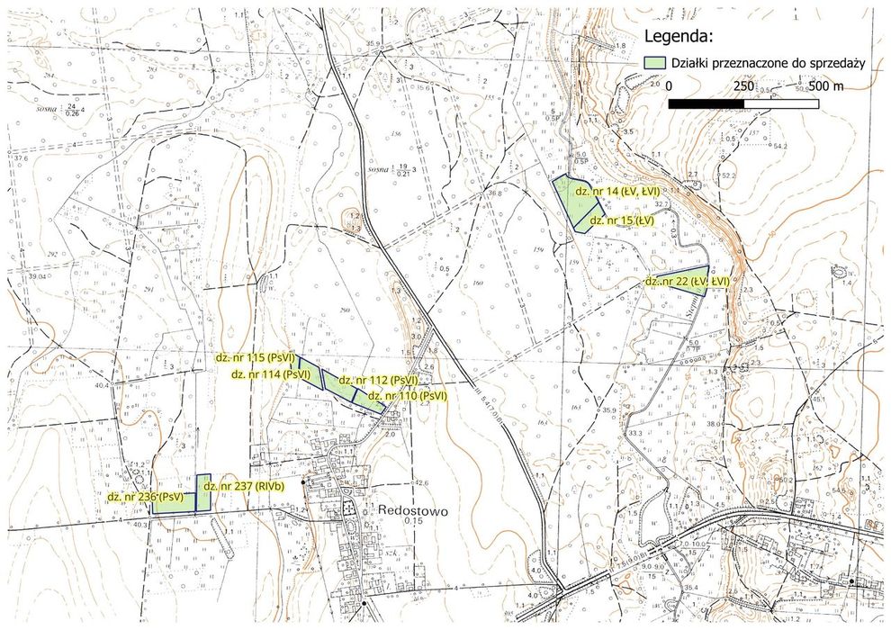 Kompleks gruntów/działek 6.18 ha (w tym MPZP) , pow. goleniowski