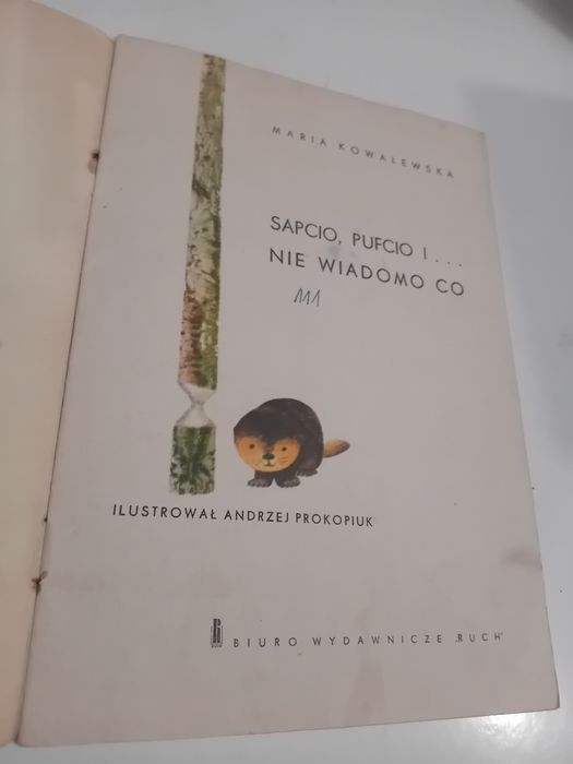 Maria Kowalewska Sapcio, Pufcio i.. nie wiadomo co