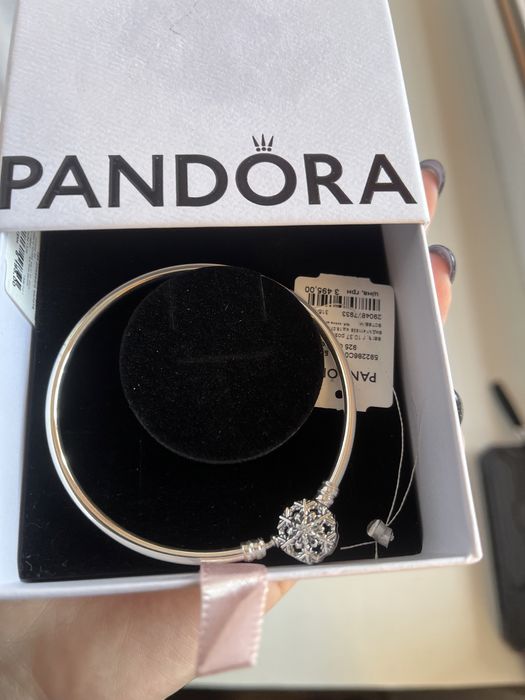 браслет срібний pandora