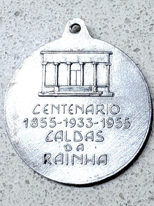 José Malhoa Medalha comemorativa Centenário 1855 /1955 Caldas d Rainha