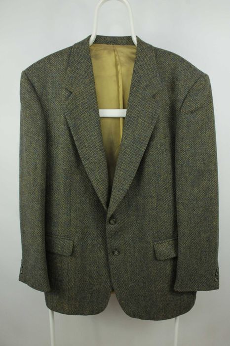 Шикарний твідовий піджак блейзер Harris Tweed Stylemaster Розмір 52 Л