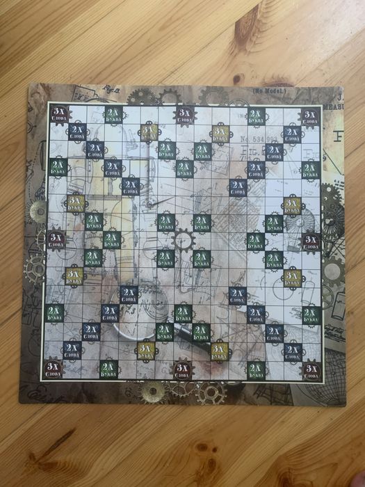 Настольная игра скрэйбл