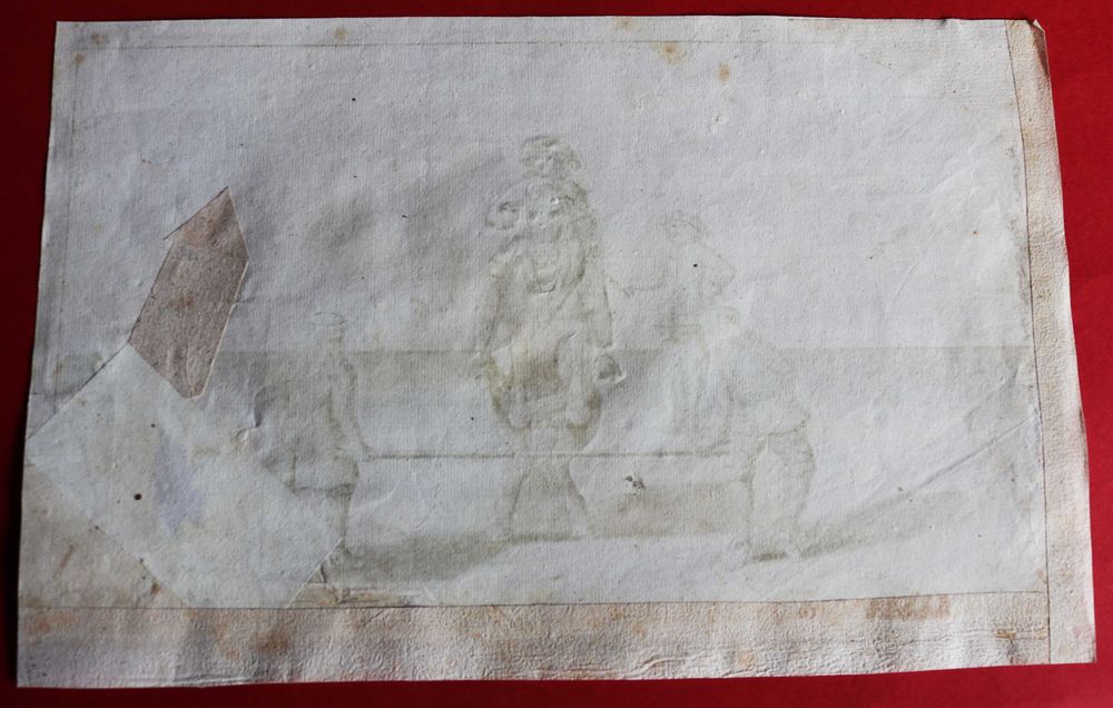 ARTE EQUESTRE treino de salto a cavalo gravura de 1701 rara