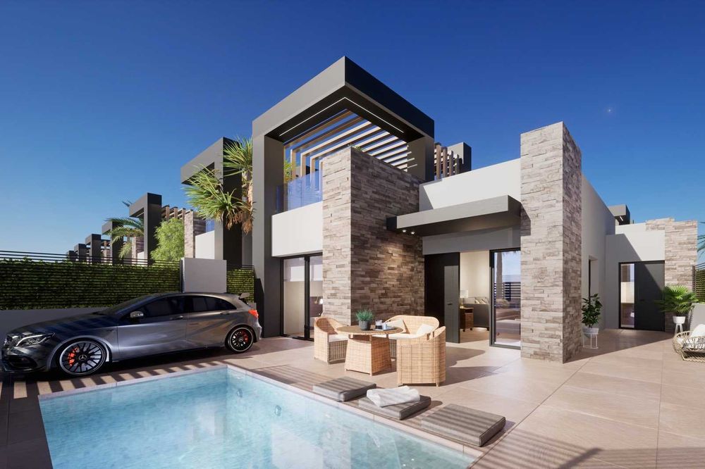 Новый таунхаус в Сан-Фульхенсио,Аликанте,Испания