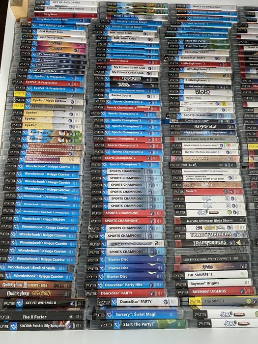 Gry Ps3 super slim move gry dla dzieci hity Sprzedam Zamienie