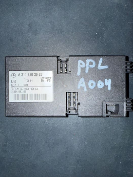 Modulo aquecimento bancos Mercedes E Class W211