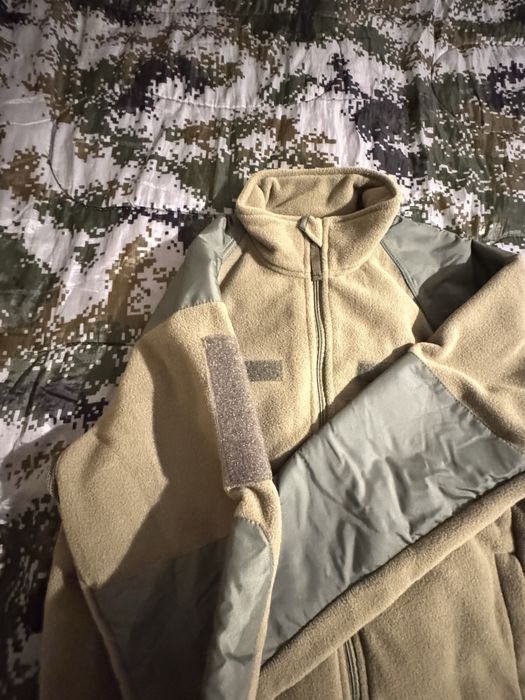 Фліска військова утеплена, тактична, олива | Розмір L/R | Стан нова