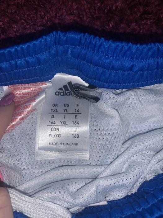 Spodenki piłkarskie sportowe adidas