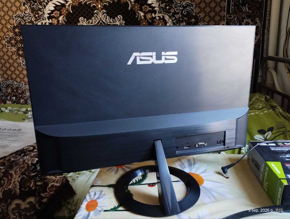 Монітор 23" Asus VZ239HE (Full HD, IPS, 60 Гц, Eye Care)