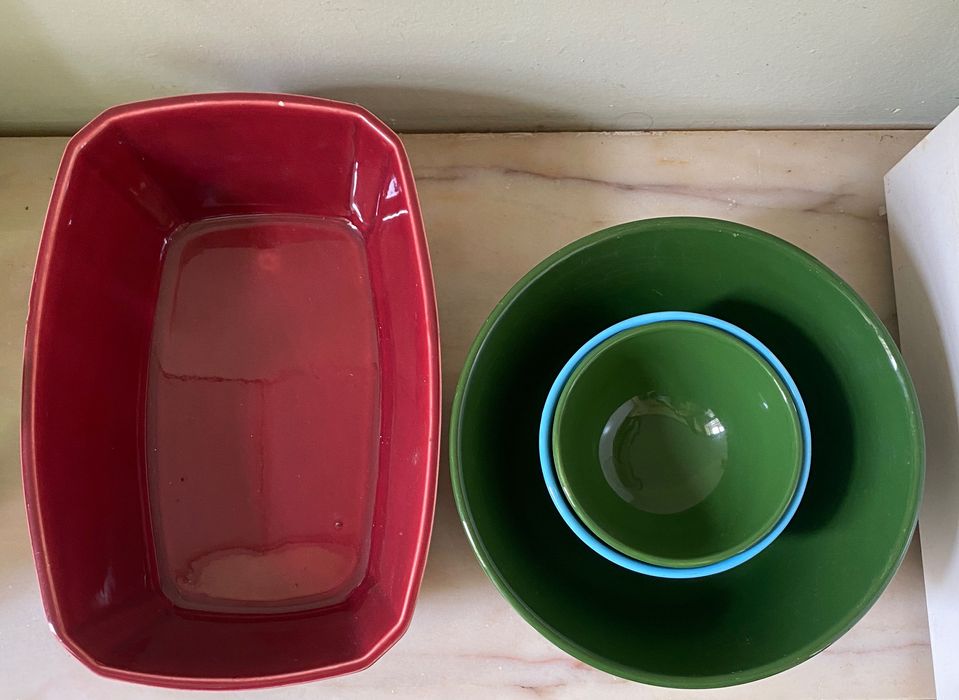 Lote de louça da Secla