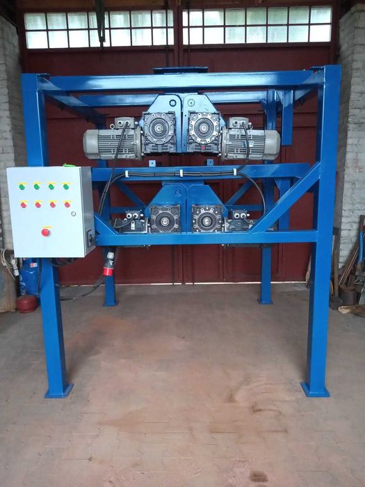 Kruszarka 4 walcowa do węgla, eko-groszku, szkła, ceramiki, żużlu itp.