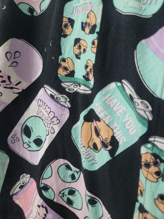 Koszula house, psy, kosmici r. M