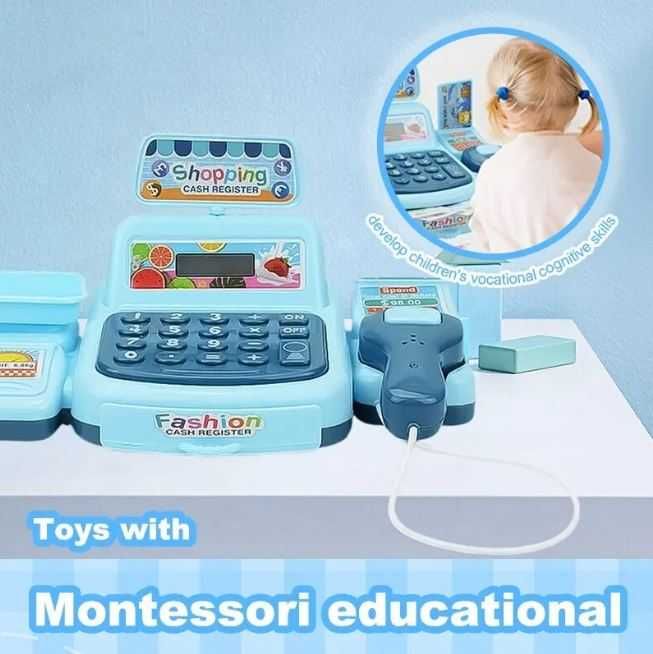 Symulacja Zakupów Kasa fiksalna Zabawki Elektronic