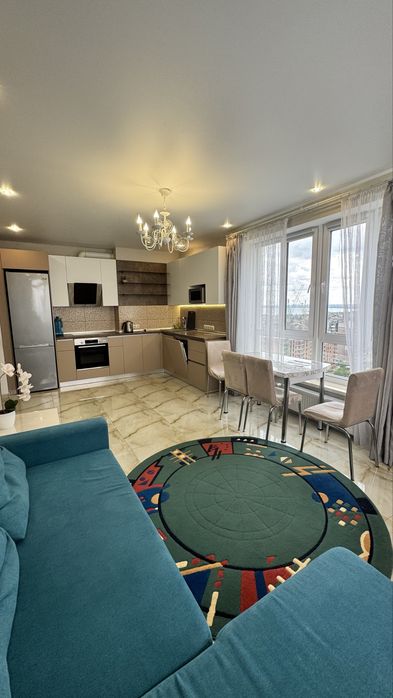 Кухня-студия и спальня ЖК Острова