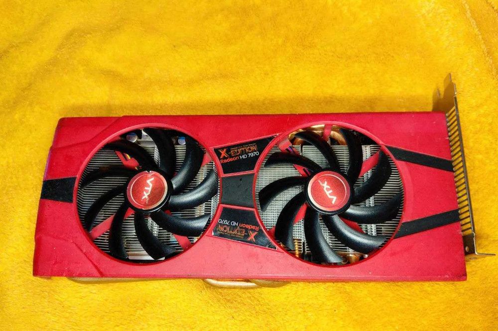 видеокарта Radeon HD 7970, 3 GB, VTX3D, 384 bit, не работает