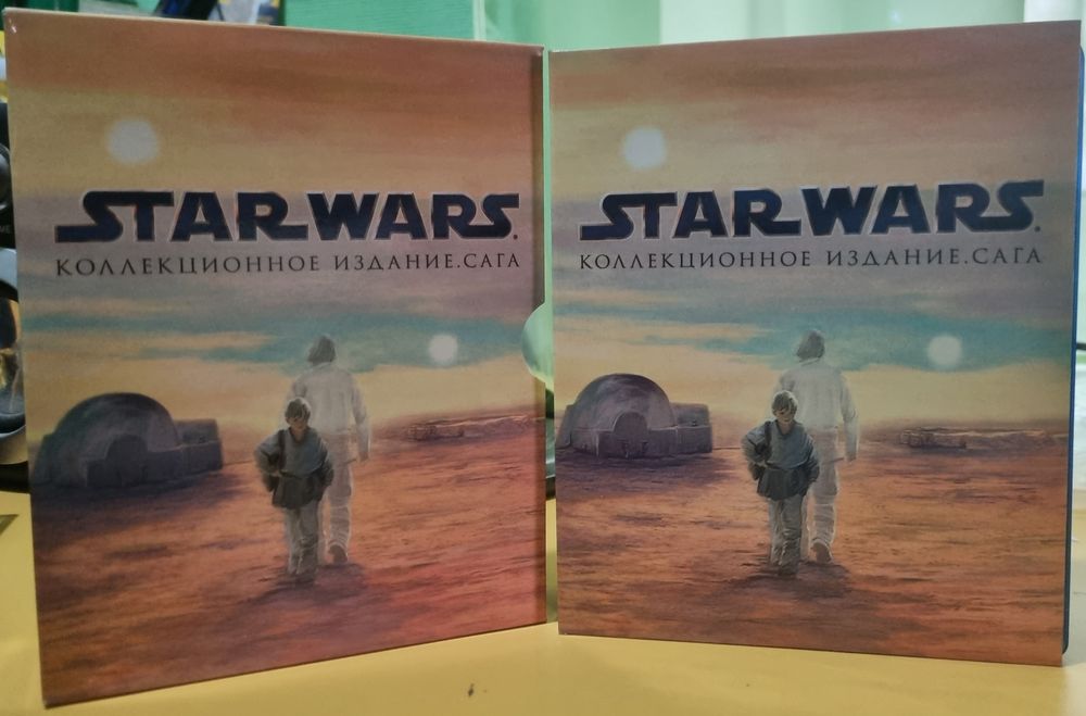 Blu ray Сага Зоряні війни всі частини,ліцензія.Коллекційне видання,продаж тільки комплектом.