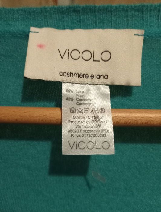 Кашемировый свитер, джемпер Vicolo Оригинал