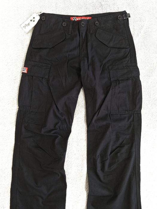 Spodnie unisex cargo bojówki BDU militarne taktyczne Molecule S L