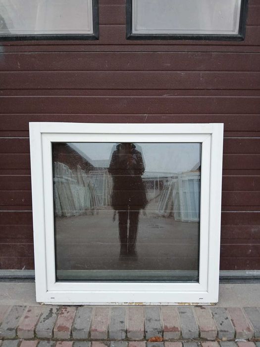 Okno jednoskrzydłowe 117x114/117 pcv plastikowe okna DOWÓZ CAŁY KRAJ