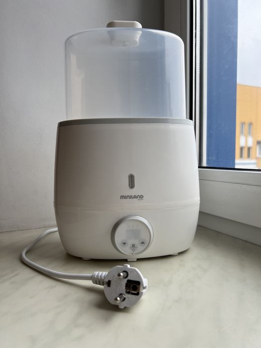 Підігрівач-стерилізатор на 2 пляшечки Miniland Warmy Twin