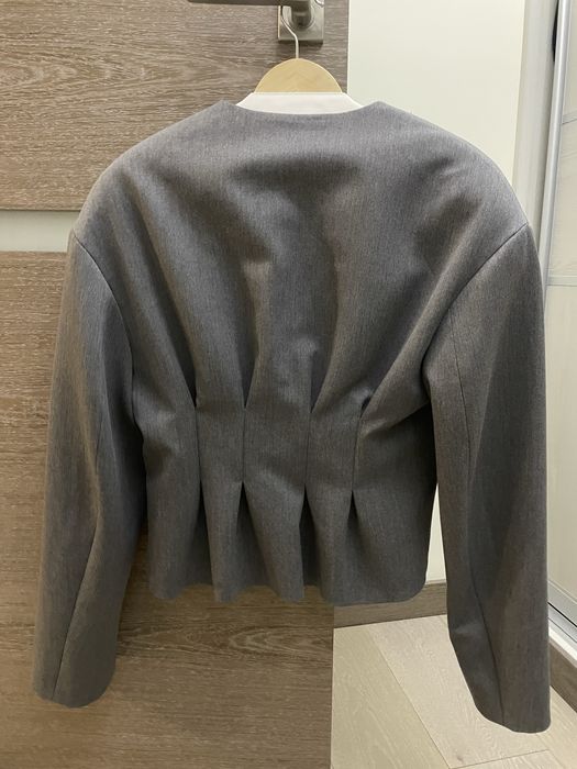 Cici Coco жакет на талію короткий сірий М