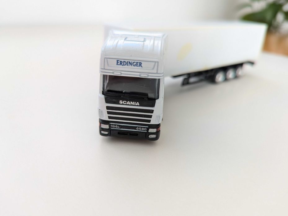 Model ciężarówki Scania ERDINGER – kolekcjonerski 1:87