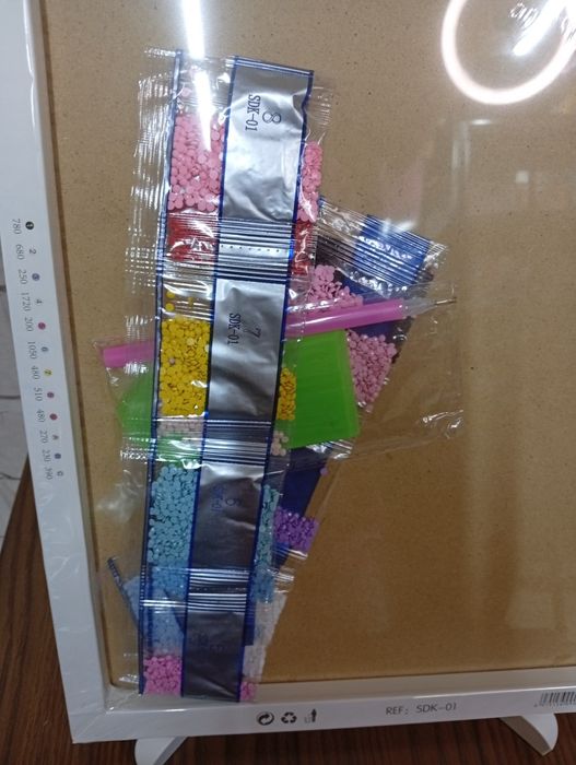 Haft diamentowy kuromi mozaika duży obraz 30x40