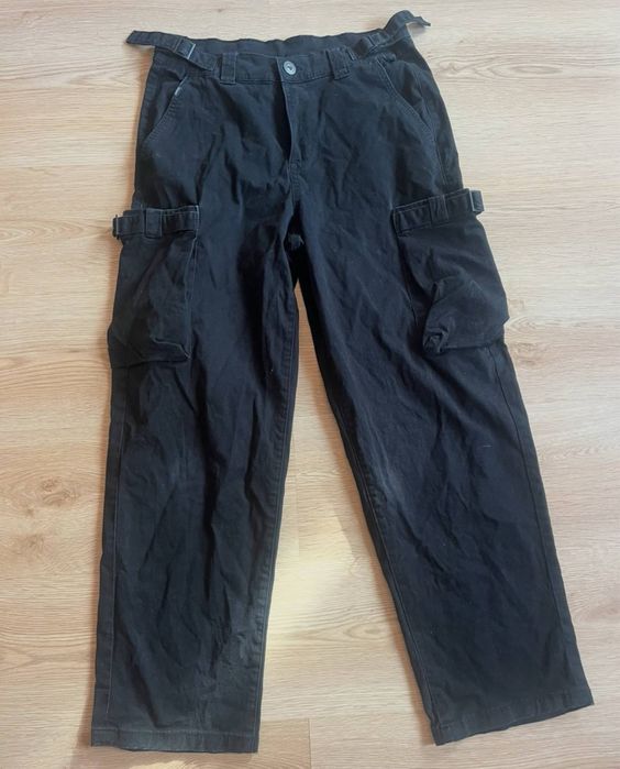 Чорні робочі workwear штани кропп