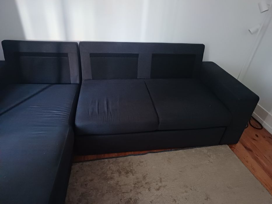 Sofá com chaise longue