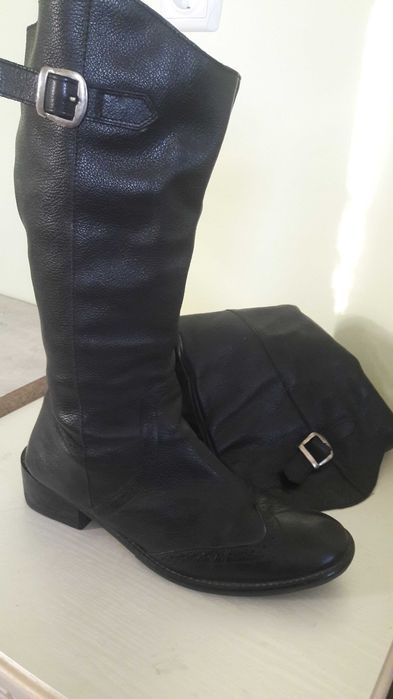 Сапоги натуральная кожа